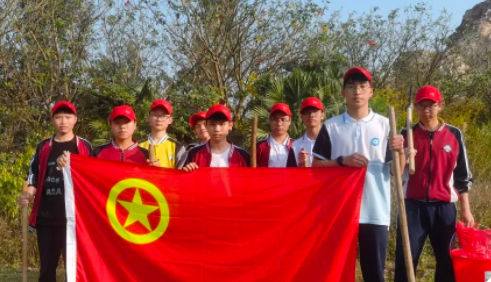 春风所到处 绿意满山头|福州市书生实验学校共青团员“爱护绿色”志愿者活动